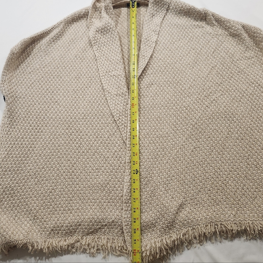 Massimo Dutti Sweater Poncho Shawl - Picture 13 of 16
